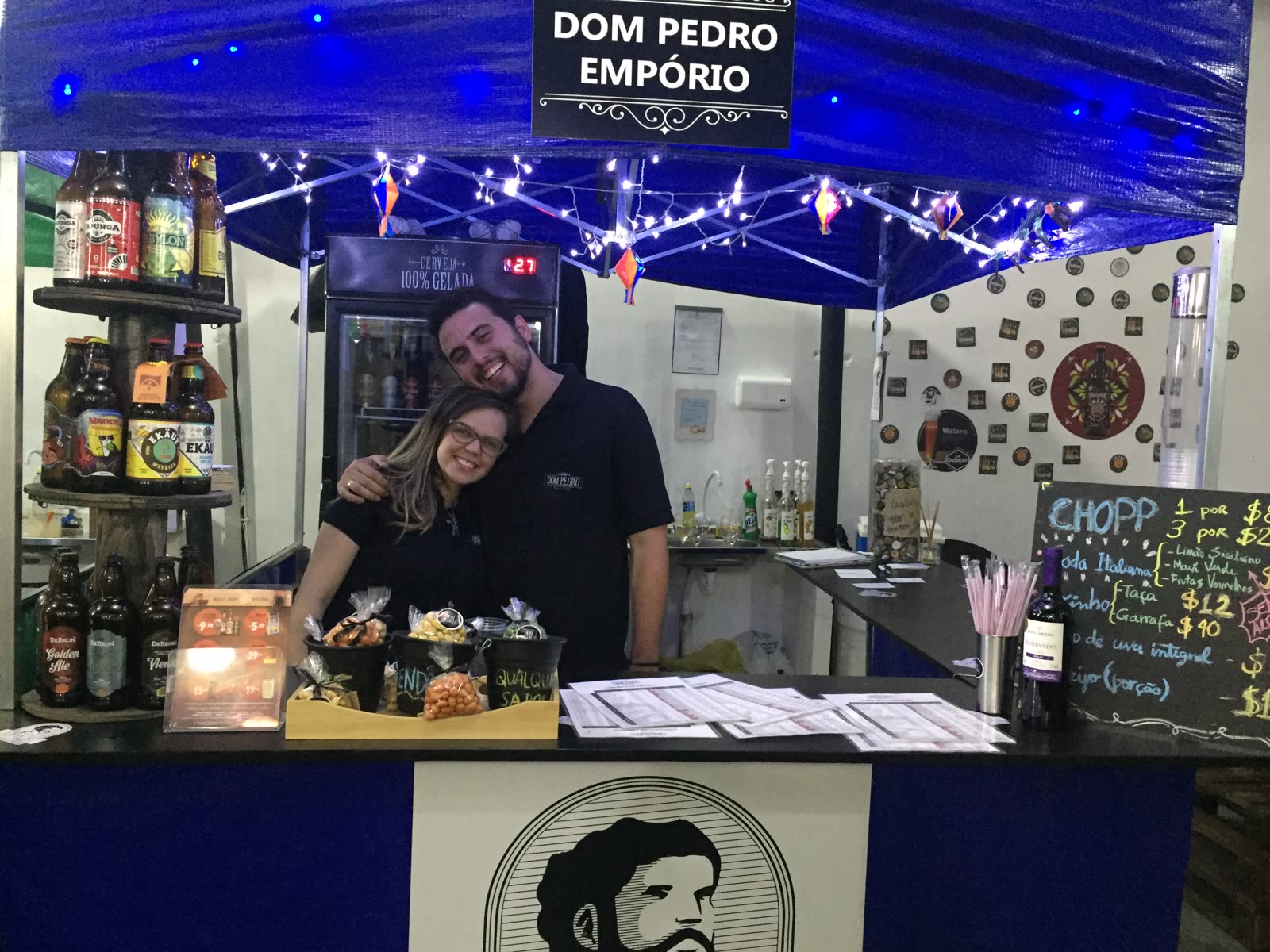 A cozinha do Dom Pedro em festival: a casa leva o sabor de Garanhuns pra fora da serra.